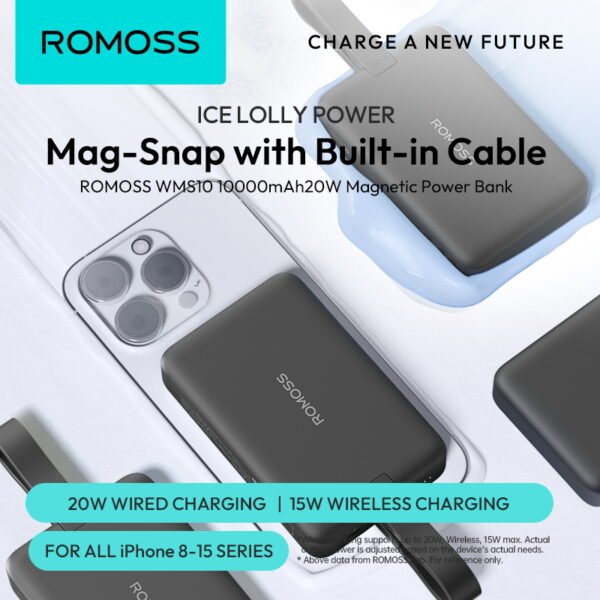 Wirelees power bank 10000MA Black