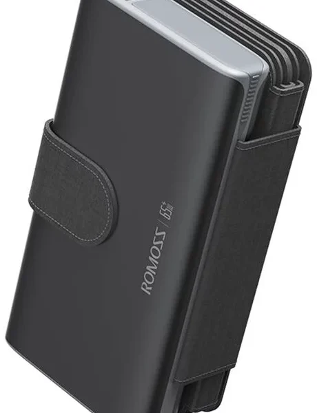 ROMOSS Solar Powerbank 30000mAh 65W Black