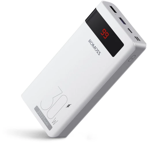 Power Bank Romoss 30000mAh 30W Sense 8PS Pro (PHP30-892-1133H) белый