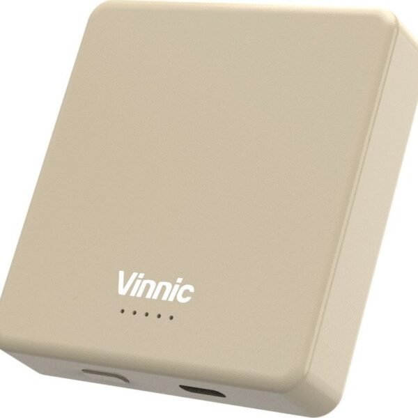 Powerbank Vinnic Vinnic MANA Magnetic Wireless Powerbank 8.000mAh, dessert