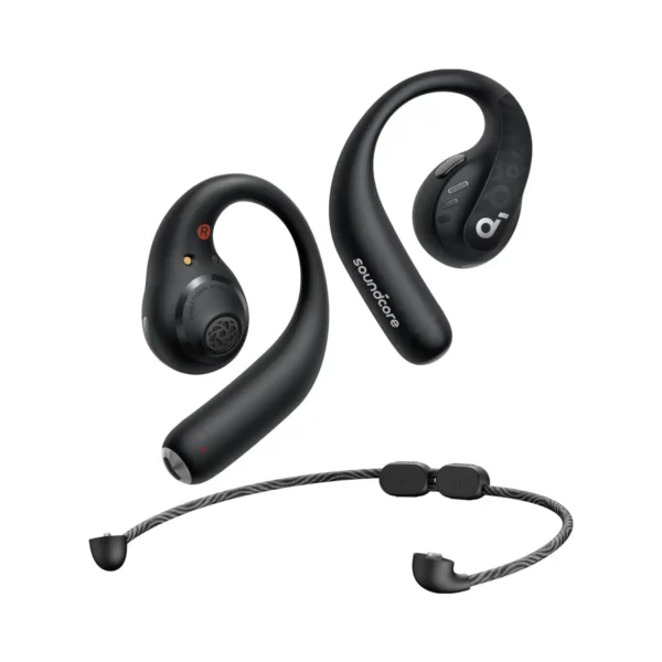 Anker Soundcore AeroFit Pro Open-Ear Sport Earbuds - Black